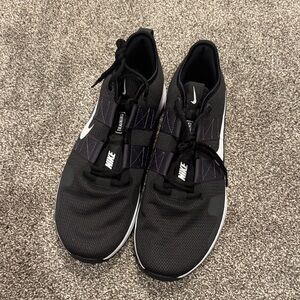 Nike Black and White Training Shoes